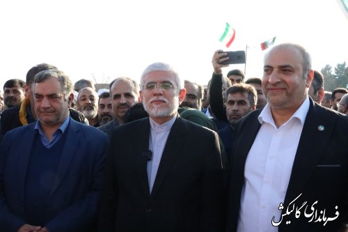 تاکنون بیش از ۵۴ میلیارد تومان طرح اقتصادی و پروژه عمرانی در ینقاق گالیکش افتتاح شده است