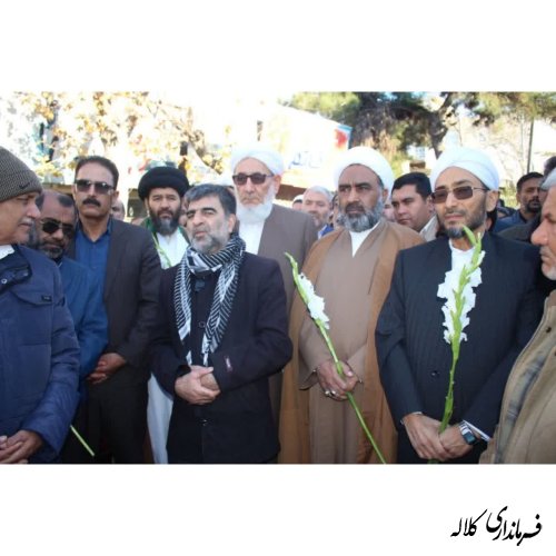 تشییع پیکر پاک شهید حسینعلی جاودان فر در شهر کلاله