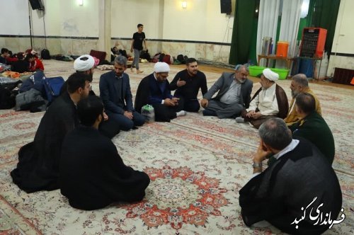 بازدید معاون استاندار و فرماندار ویژه گنبدکاووس  از محلهای اعتکاف شهرستان