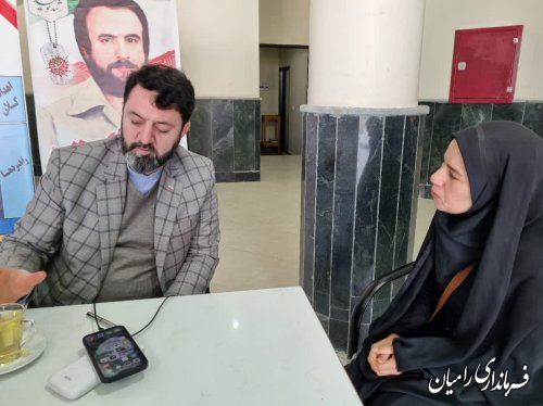 دیدار مردمی فرماندار شهرستان رامیان برگزار شد
