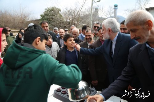 گزارش تصویری|| سفر استاندارگلستان به شهر نوده خاندوز