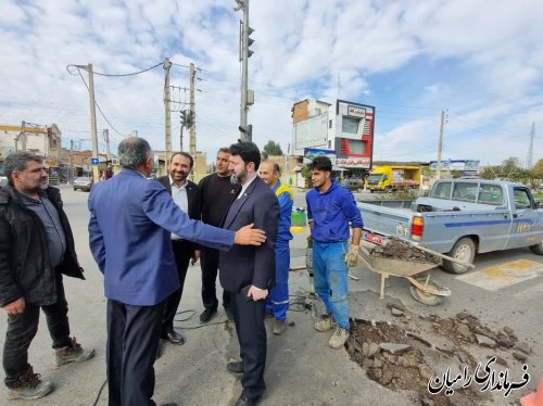 پیگیری مطالبات و رفع مشکلات مردم توسط فرماندار شهرستان
