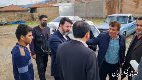 پیگیری مطالبات و رفع مشکلات مردم توسط فرماندار شهرستان