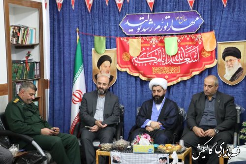  نشستی صمیمی معاون سیاسی استاندار با ائمه جمعه شیعه و سنی شهرستان گالیکش 