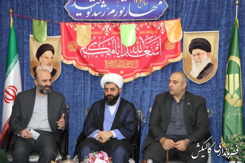  نشستی صمیمی معاون سیاسی استاندار با ائمه جمعه شیعه و سنی شهرستان گالیکش 