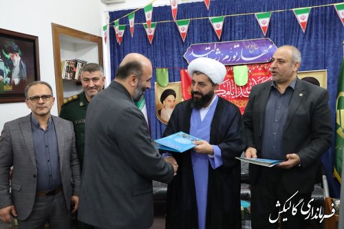  نشستی صمیمی معاون سیاسی استاندار با ائمه جمعه شیعه و سنی شهرستان گالیکش 