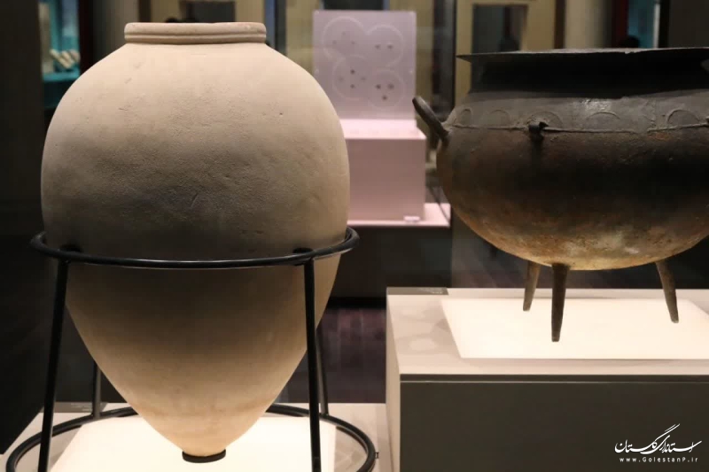 نمایش شکوه و عظمت دیوار بزرگ گرگان در چین