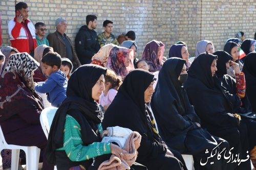 جشن انقلاب در مدرسه شهید غفاری روستای محمد آباد گالیکش برگزار شد