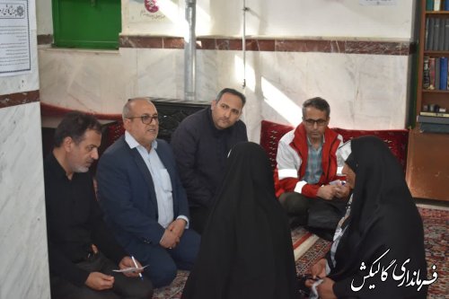 میز خدمت ادارات و دستگاه‌های اجرایی شهرستان گالیکش با حضور فرماندار برگزار شد