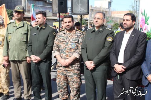 گزارش تصویری || مراسم راهپیمایی 22بهمن ماه شهرستان آزادشهر