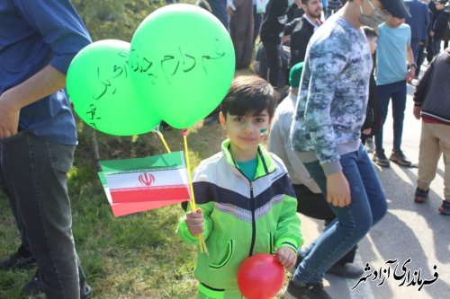 گزارش تصویری || مراسم راهپیمایی 22بهمن ماه شهرستان آزادشهر