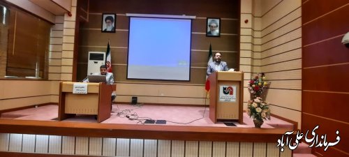 همایش آموزشی بازرسین انتخابات علی‌آباد‌کتول برگزار شد