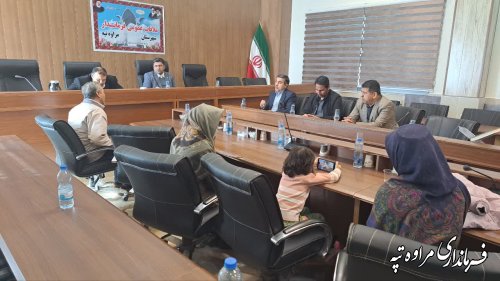 برگزاری ملاقات عمومی فرماندار شهرستان مراوه تپه 
