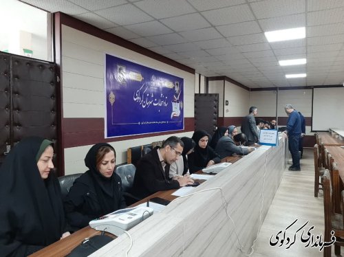 سومین مانور انتخاباتی دستگاه احراز در شهرستان کردکوی برگزار شد