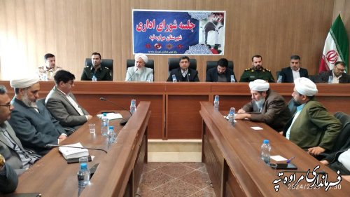 تمام شرایط و تمهیدات لازم برای برگزاری انتخابات پر شور در شهرستان مراوه‌تپه مهیا شده است