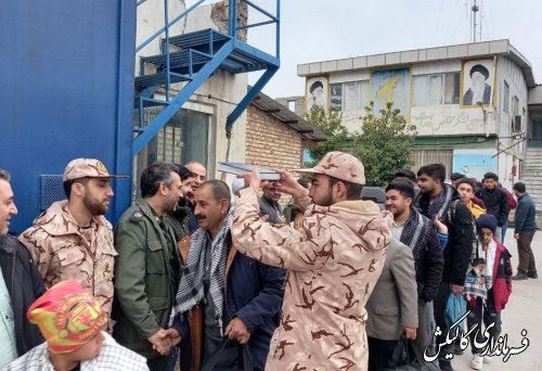 اعزام سومین مرحله از کاروان راهیان نور گالیکش به مناطق جنگی جنوب کشور انجام شد