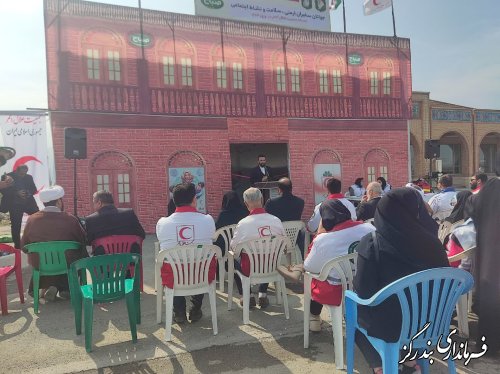 گزارش تصویری || افتتاح کمپ نوروزی ورودی غرب استان در شهرستان بندرگز