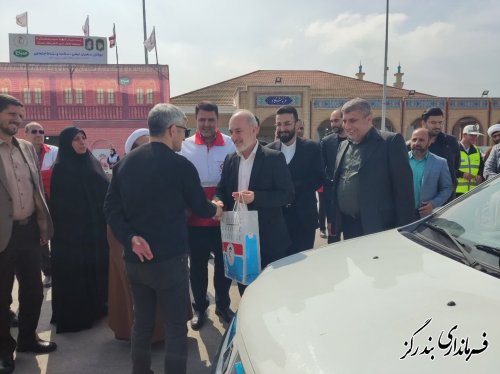 گزارش تصویری || افتتاح کمپ نوروزی ورودی غرب استان در شهرستان بندرگز
