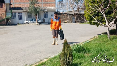 بازدید فرماندار کردکوی  از اسکان مسافرین نوروزی