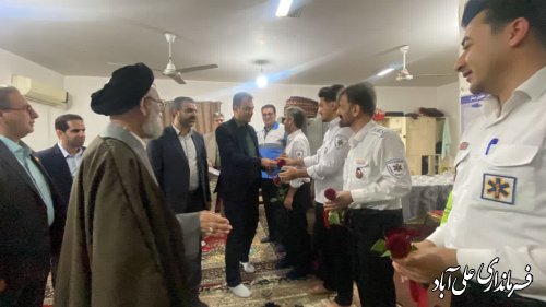 بازدید فرماندار علی آبادکتول از بیمارستان بقیه الله الاعظم (عج) و مرکز اورژانس ۱۱۵ شهرستان