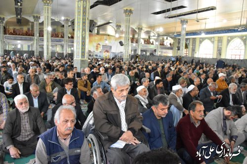 مردم شهرستان علی آبادکتول در روز جهانی قدس