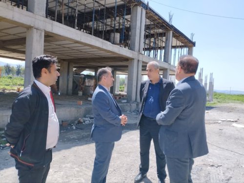 بازدید فرماندار گرگان از روند اجرای نهضت ملی مسکن