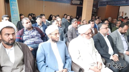دیدار فرماندار کلاله با فرمانده سپاه شهرستان