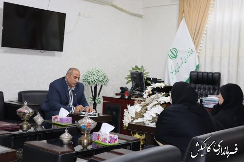 ملاقات مردمی فرماندار گالیکش با تنی چند از مراجعین و شهروندان برگزار شد