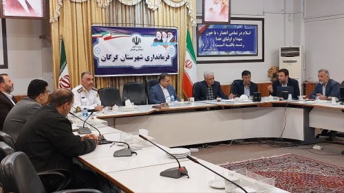 برگزاری جلسه شورای ترافیک شهرستان گرگان