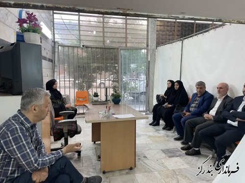 بازدید فرماندار شهرسان بندرگز از مرکز MMT(مرکز درمان سوء مصرف مواد مخدر)