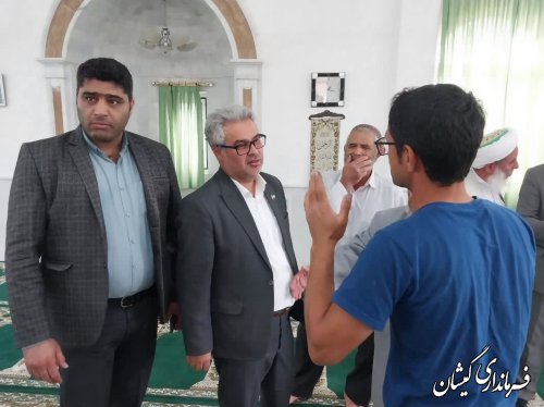 کاروان خدمت شهرستان گمیشان در روستای دهنه حضور یافت