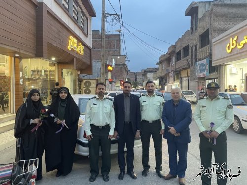تقدیر فرماندار از عوامل اجرایی "طرح نور " فراجا در آزادشهر