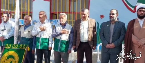 گزارش تصویری|| مراسم روز دختر و دهه کرامت در دبستان گل بندرگز