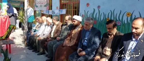 گزارش تصویری|| مراسم روز دختر و دهه کرامت در دبستان گل بندرگز