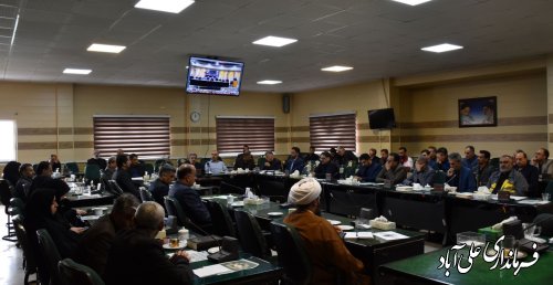 سومین جلسه شورای اداری شهرستان علی آبادکتول برگزار شد