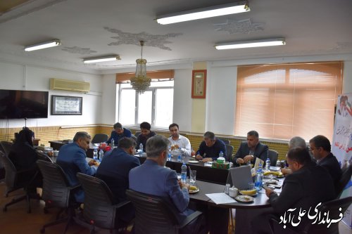 جلسه مشترک کمیته سیاسی ستاد انتخابات استان گلستان و شهرستان علی آبادکتول برگزارشد