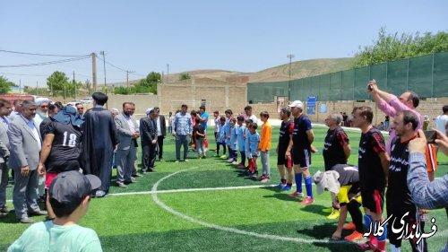 سه طرح عمرانی، تفریحی و ورزشی در شهر فراغی به بهره برداری رسید