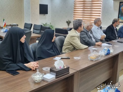 برگزاری جلسه مشترک هیاتهای اجرائی، نظارت و بازرسی انتخابات در شهرستان رامیان