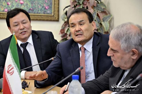 گزارش تصویری دیدار استاندار گلستان با سفیر قزاقستان