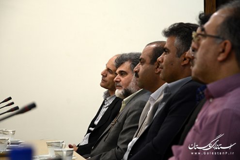مدیران شرکت های وابسته به بنیاد مستضعفان  گلستان با استاندار دیدار کردند