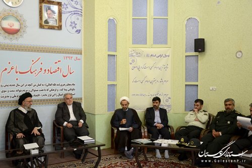 استاندار گلستان: آینده شورای فرهنگ عمومی باید مبتنی بر اصول باشد