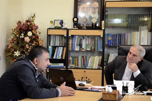 پخش مستند خبری گلستان، سرمایه گذار ترک را به استان آورد