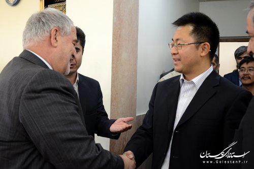 گروه سرمایه گذاری شرکت سیتیک (citic) چین با استاندار گلستان دیدار کردند