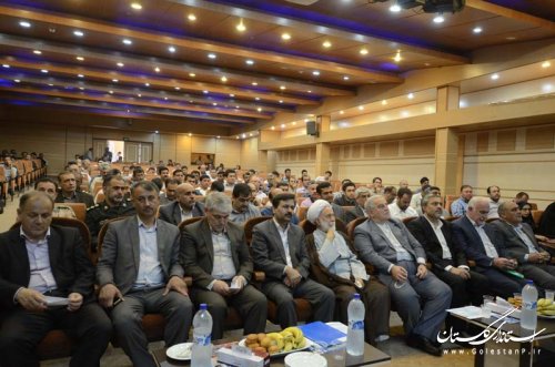 افتتاح و کلنگ زنی 76 پروژه عمرانی و اقتصادی شهرستان گنبد با حضور استاندار گلستان