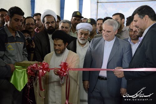 افتتاح متمرکز 61 پروژه عمرانی و اقتصادی شهرستان علی آباد با حضور استاندار گلستان