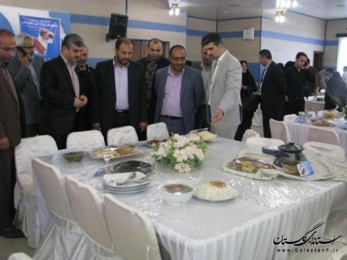 جشنواره فرهنگی غذای اقوام در علی آباد کتول برگزار شد