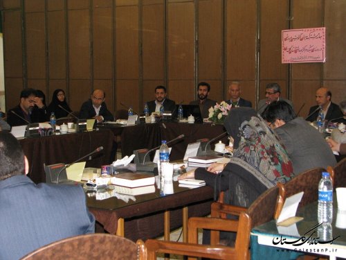 اولین نشست استانی رؤسای مراکز بهداشت و مدیران  آموزش و پرورش شهرستانهای استان