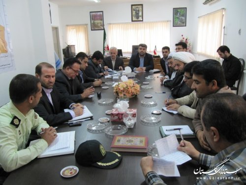 جلسه ستاد شورای هماهنگی مبارزه با مواد مخدر شهرستان رامیان تشکیل شد