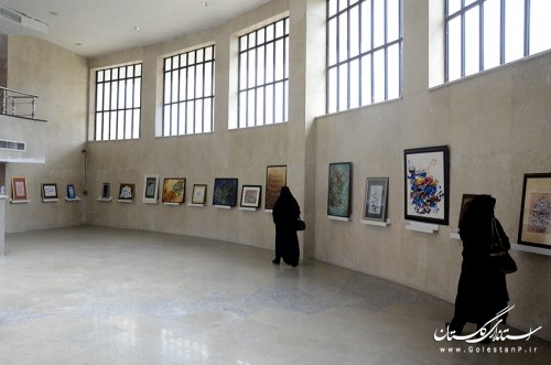 برپایی نمایشگاه خوشنویسی در استانداری گلستان
