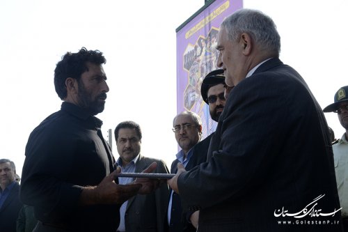 استاندار گلستان: نیروی انتظامی سنگر اول امنیت در جامعه است 